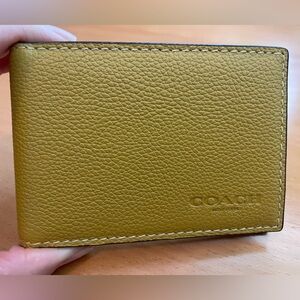 Coach card wallet- brand new